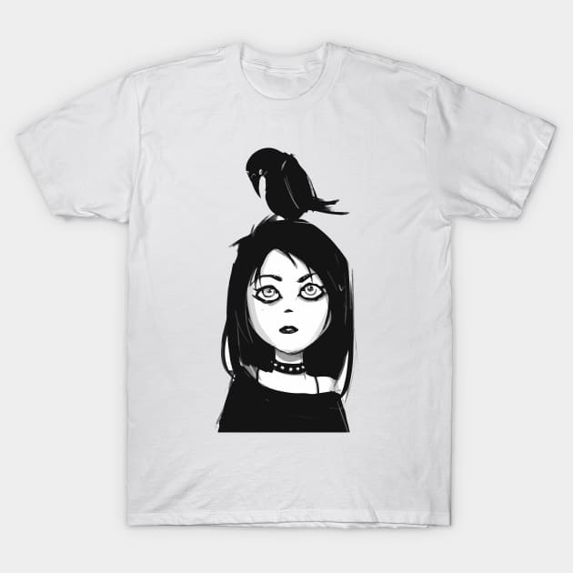 crow lover T-Shirt by SGcreative